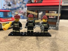 LEGO City-60107 &ldquo;Ladder Truck&rdquo; & 60003 &ldquo;Fire Emergency&rdquo; 100% Complete! Free Ship