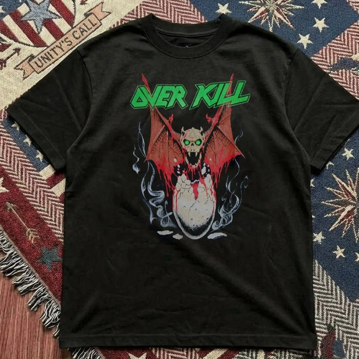 Overkill Tour Shirt In Men's T-Shirts for sale - eBay