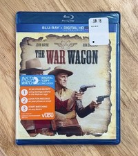 The War Wagon (Blu-ray, 1967) John Wayne, Kirk Douglas, Brand New Factory Sealed