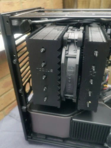 Noctua NH-D12L chromax.black Low-height CPU Cooler, Intel/AMD