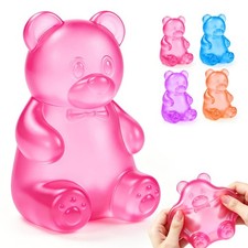 Bear Squishy, Stress Taba Squishy Toys for Kids, Rose
