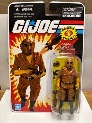 2017 GI Joe Collectors Club Exclusive FSS 6-10 Cobra WORMS Officer Artillery Com