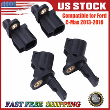 3M5T2B372BB Front & Rear Side ABS Wheel Speed Sensor for Ford C-Max 2013-2018