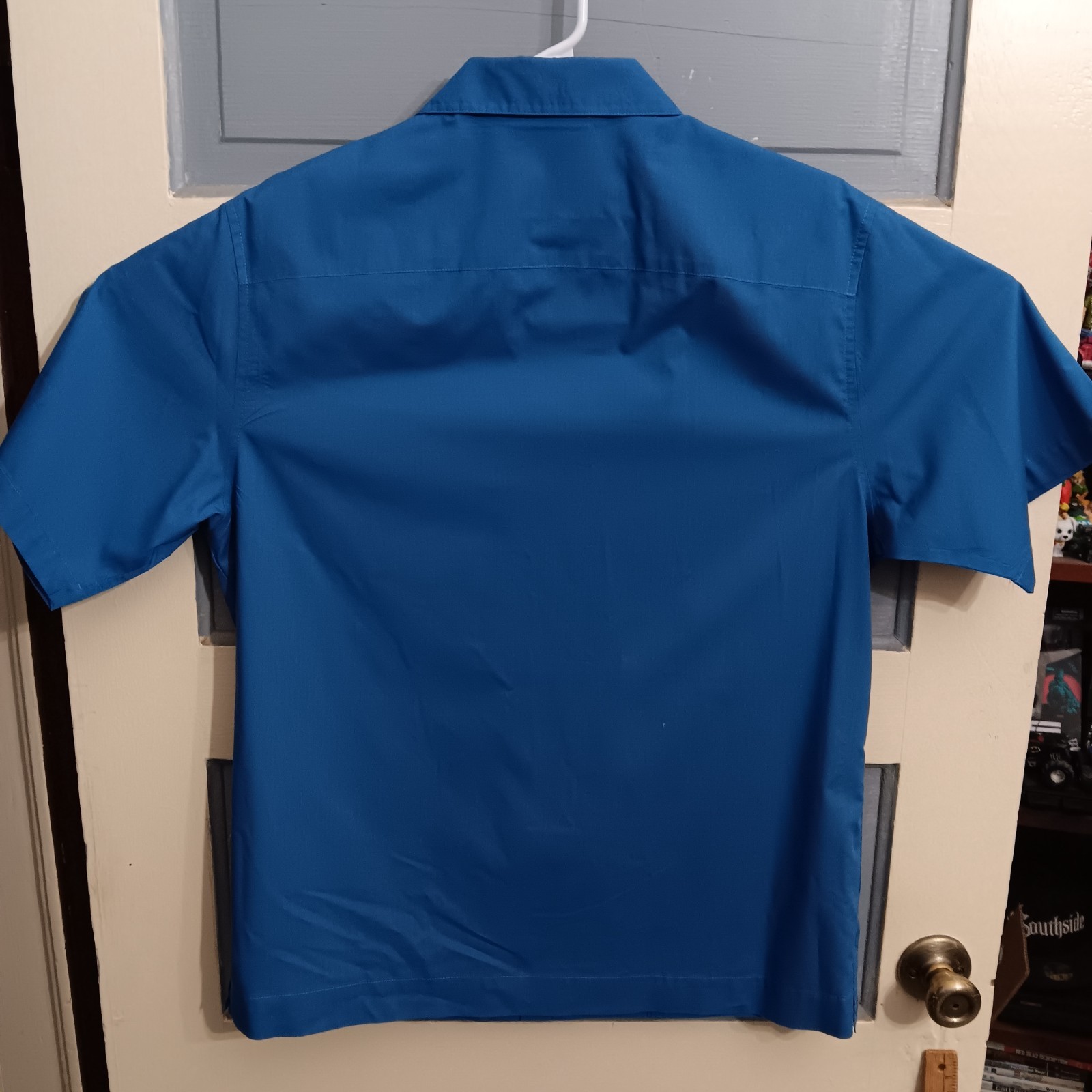 Cubavera Blue Button Down Large With Embroidery R… - image 8