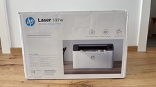 HP Laser 107w Laserdrucker (A4 Drucker, WLAN, USB) Schwarz-Weiss, OHNE Toner
