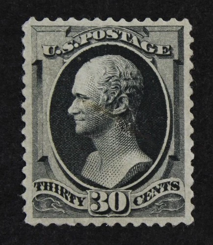 CKStamps: US Stamps Collection Scott#165 30c Hamilton Unused Regum Thin