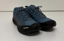 Salewa Pedroc PTX Powertex Jade Blue Trail Shoes US Men's 11 EU 44.5 EXCELLENT