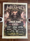 Original LINKIN PARK 2017 Concert in Argentina poster PROPHETS OF RAGE - SLAYER