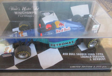 MINICHAMPS SAUBER FORD RED BULL PETRONAS HERBERT 1996 LAUNCH VERSION 1:43