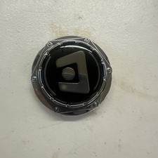 Motegi Racing Chrome Wgloss Black Wheel Center Cap Hub Cap Cap M-603 2.75