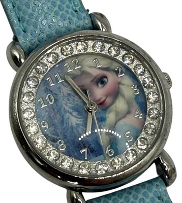 Disney Disneyland Hong Kong Frozen Elsa Watch Rhinestone New Battery