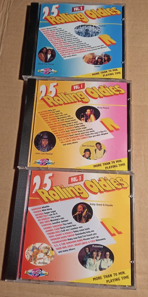 Various  -   Rolling Oldies 75 Vol.1     -3   CD  (JG3279) - Bild 2 von 3