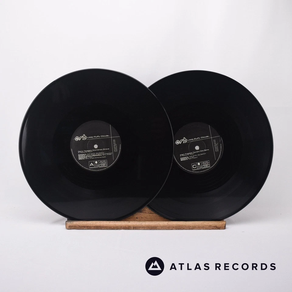 The Orb Little Fluffy Clouds A B C D 2 x 12" Vinyl Record 12 ISD 729 - EX/EX - Image 4 of 4