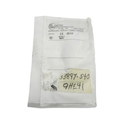 IFM EFECTOR IGT001 IGK2012-ARKA/M/V4A/LS104AK NSMP