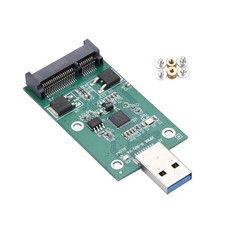 Plug  Play mSATA SSD to USB 3.0 Interface Convertor Adapter Card PCB Board B