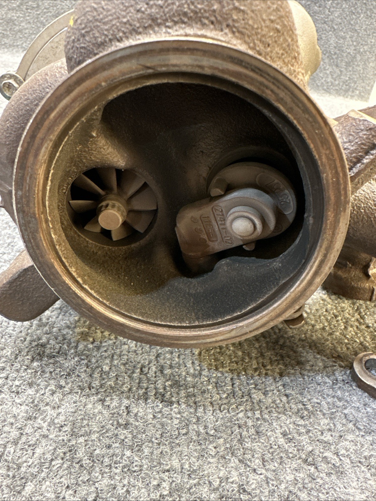 14-17 Maserati Ghibli M157 Front Left Side Turbocharger Turbo Assembly OEM