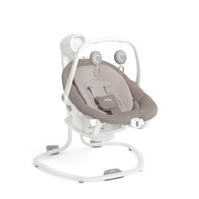 Miso 2-In-1 Baby Swing Rocker Dual Motion Swing Portable Rocker with 6 Spee