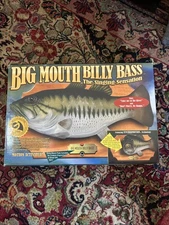 Vintage Big Mouth Billy Bass The Singing Sensation 1998 in Original Box .