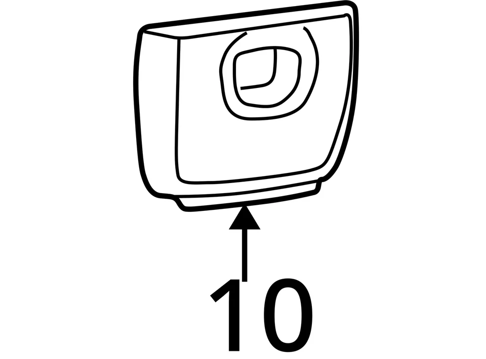 Chevrolet Pontiac Venture Montana 2000-2005 puerta ASM FLR CNSL COMPT 10333626 Foto 4 de 4