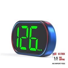 New Speedometer HUD GPS Digital Speed Meter MPH Car Head Up Display X2