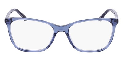 Draper James DJ5036 Eyeglasses Women Indigo Crystal Square 52 New 100% Authentic