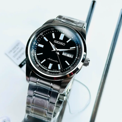 Seiko SARV003 Automatic Black Dial Date Day Indicator Men's Watch