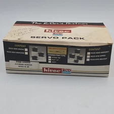 4 Hi-Tec HS-300 Standard Servos New In Box