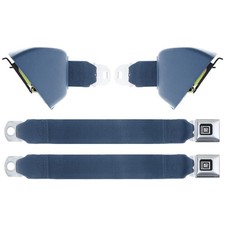 1968-72 Gm A Body Retractable Blue Deluxe Seat Belts Front Chevelle 442 Gto 1968-72 Gm A Body Retractable Blue Deluxe Seat Belts Front Chevelle 442 Gto