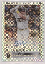 2022 Topps Chrome Update Auto X-Fractor 80/125 Luke Voit #AC-LV Auto 0a6
