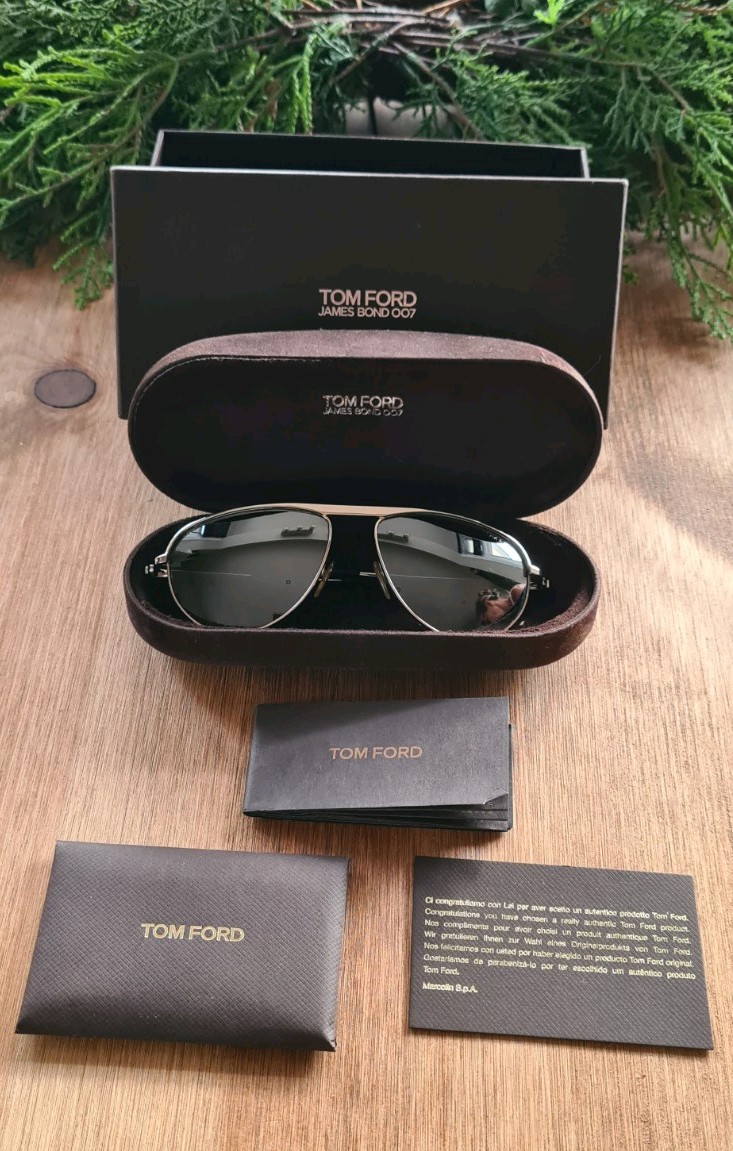 Genuine Tom Ford TF108 18C James Bond  Quantim Of Solace Sunglasses.