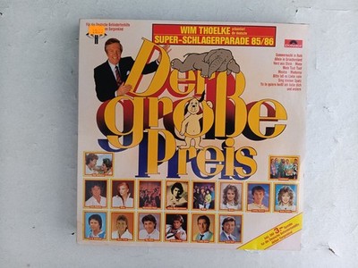 Schallplatte Vinyl LP, Der große Preis, Wim Thoelke, 85/86