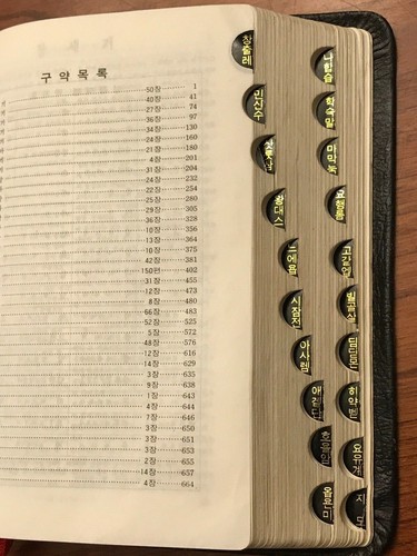 Korean Hymnal and Holy Bible Korean Revised Version 1995 With Thumb Index - Picture 4 of 12