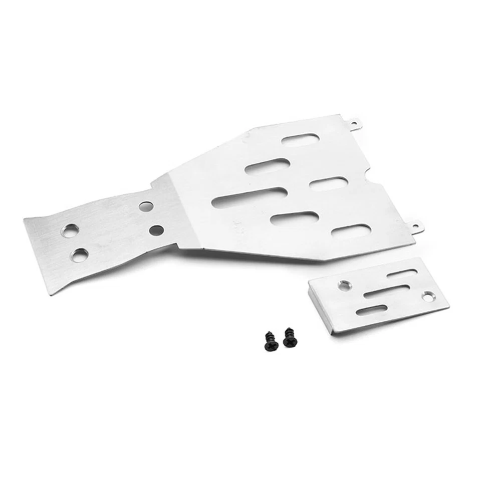 Stainless Steel Chassis Guard Skid Plate Protector for Traxxas F150 Raptor 1/10 - Image 2 of 4