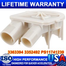 3363394 Washer Drain Pump Replaces 3352492, PS11741239, AP6008107, WP3363394