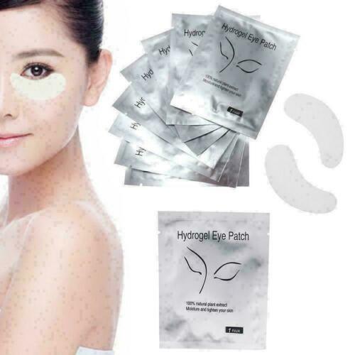 100 Paar Augen-Gel Pads – Für Wimpernverlängerung & Extensions – Fusselfrei & Dynamisch