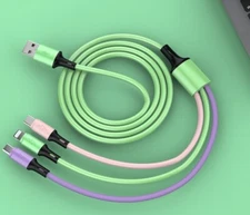 NEW 3 in 1 Super Fast Charging Cable (5 ft) Special Offer