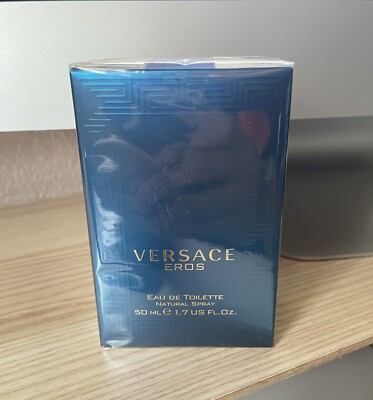 *2015 Batch* Versace Eros 1.7oz EDT Eau de Toilette. AUTHENTIC VINTAGE