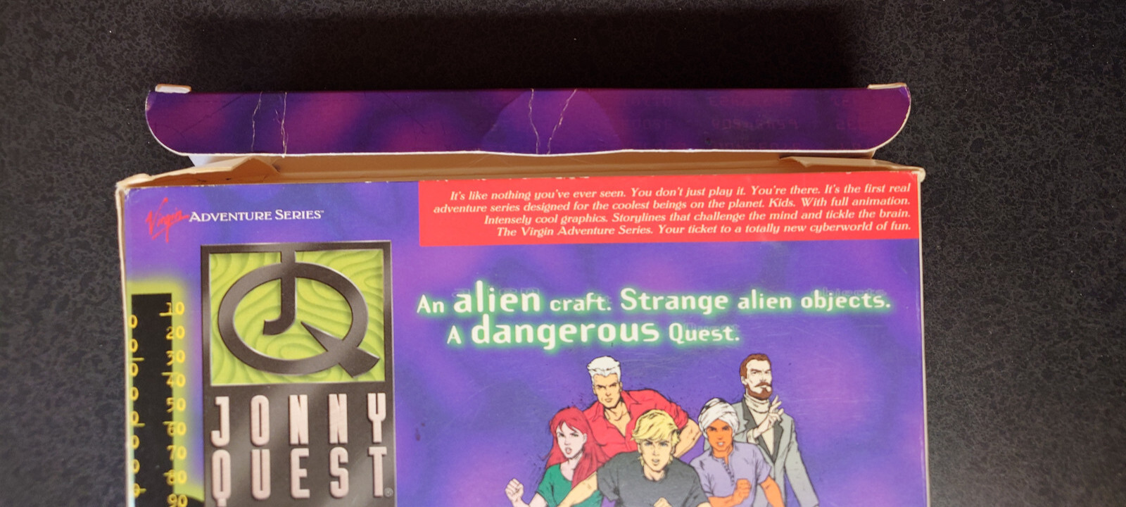 The Real Adventures of Jonny Quest - Cover-Up at Roswell 1996 PC Game Virgin