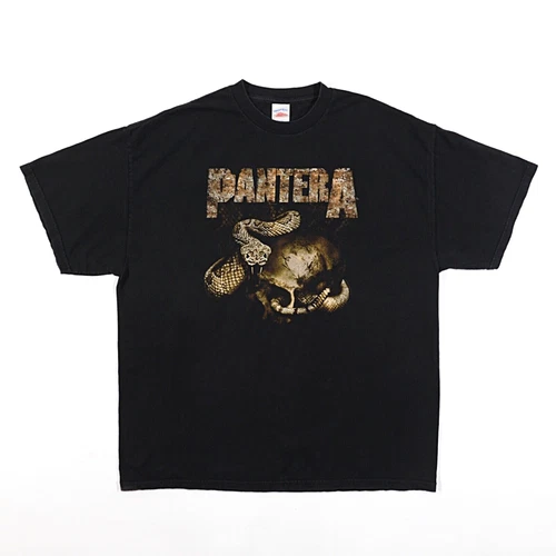 PANTERA RATTLESNAKE & SKULL Tour Tennessee River T-Shir 2000s vintage concert t-shirt, vintage, size XXL, single stitch, B+ condition