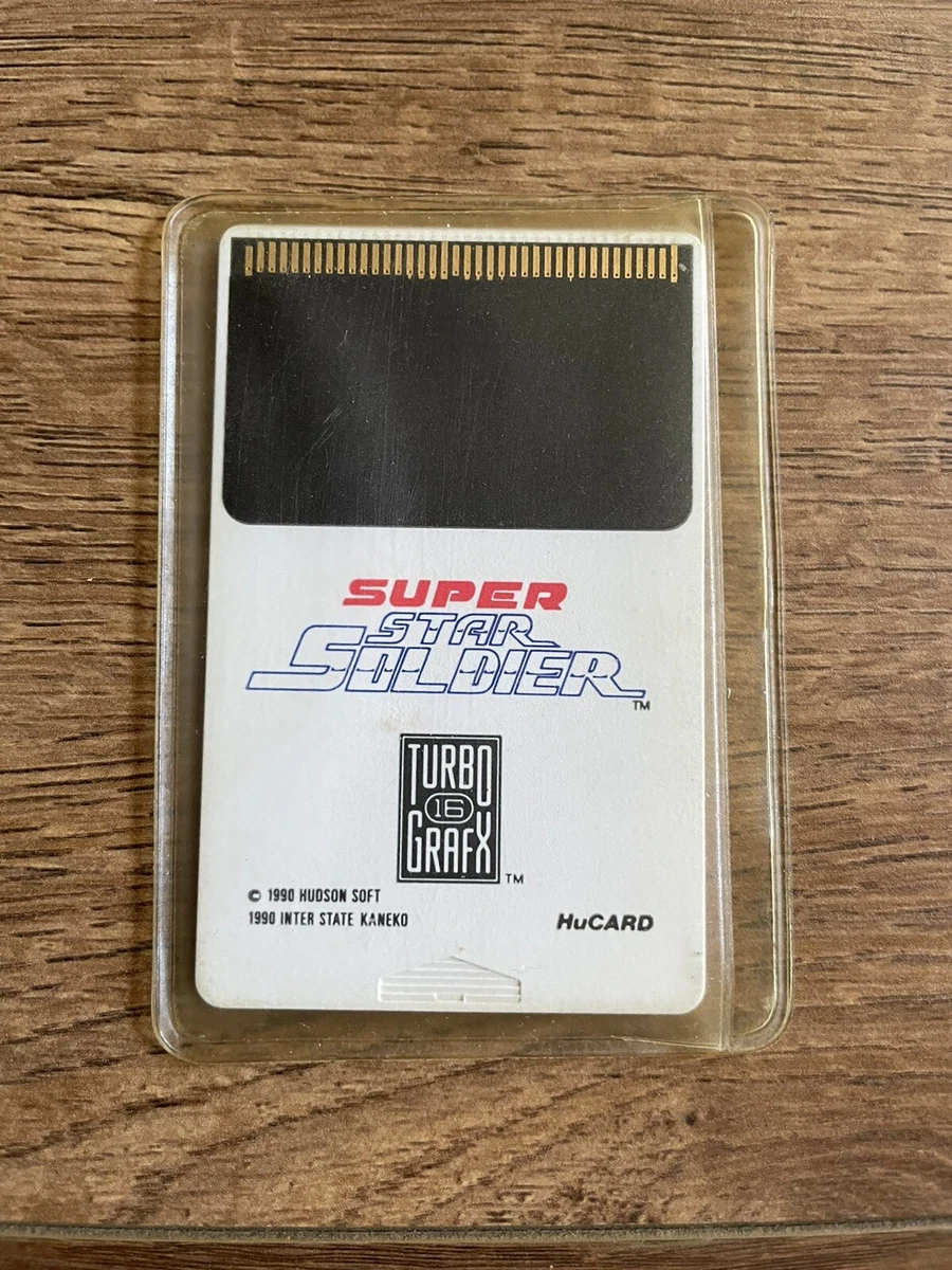 Super Star Soldier NEC PC-Engine (PCE) HuCard - NTSC-JAPAN Complet Avec Carte