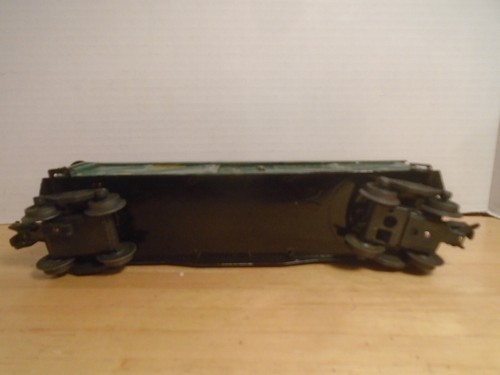 PREWAR O GAUGE AMERICAN FLYER BOX CAR REPAINTED TO MAINE CENTRAL W/POSTWAR LIONE - Picture 4 of 6