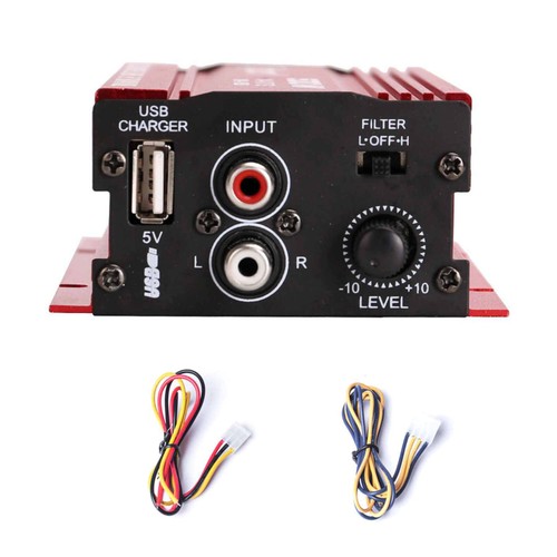 MA-150 Power Amplifier 500W DC9-14V Dual Channel Stereo Audio HiFi Bass Car Home - Picture 4 of 11