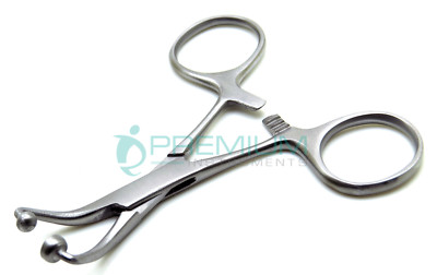 Backhaus Scarf clamp 11cm Clip Pliers Retaining Surgery Veterinary Piercing Tool