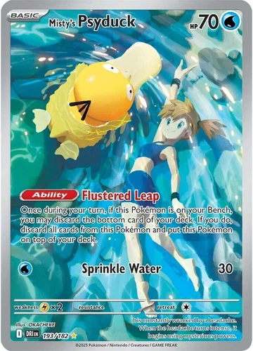 Misty's Psyduck 193/182 Sv10: Destined Rivals