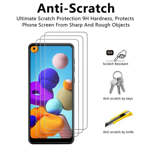 Screen Protector For Xiaomi Redmi Note 11 10 9 Pro Max Mi 13T HD Tempered Glass - Photo 9 sur 12