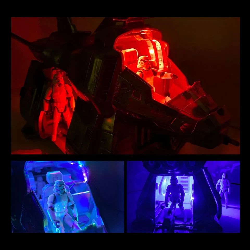 Sith Star Wars imperial Fighter Vintage Bad Batch Andor Kenner collectible - Image 2 of 4