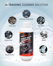 CREWORKS Carburetor Cleaning Solution Non Toxic Cleaner for Ultrasonic Cleaner