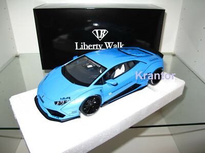 1:18 AUTOart 79122 Lamborghini Huracán LB-Works Liberty Walk Metallic Sky Blue