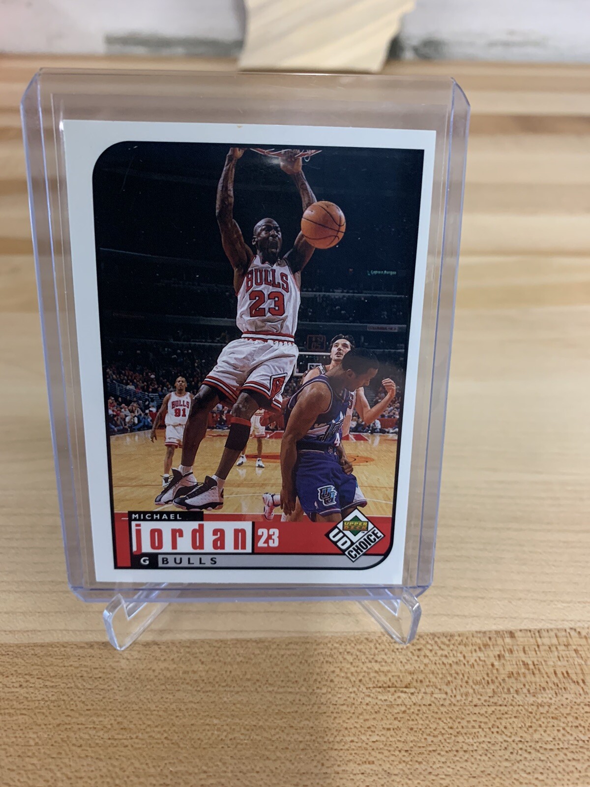 MICHAEL JORDAN 1998-99 UD Choice #23 CHICAGO BULLS