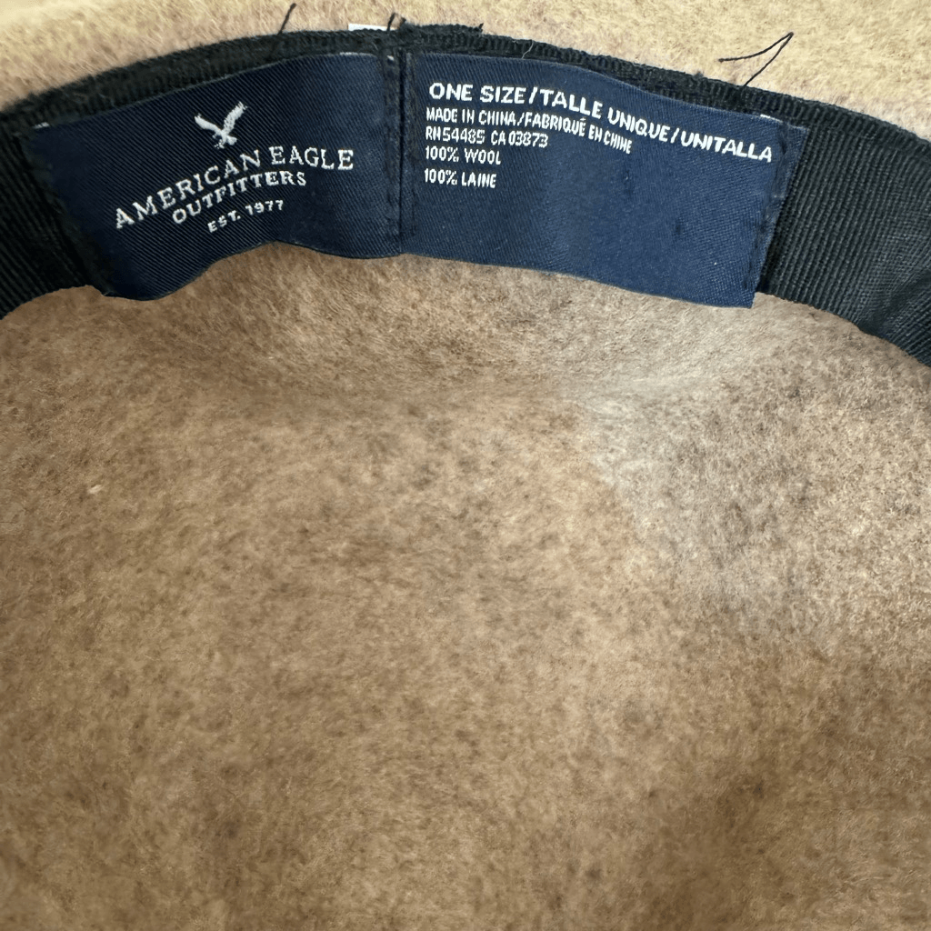 American Eagle Wool Concho Floppy Boho Hat Western One Size American Eagle Wool Concho Floppy Boho Hat Western One Size  main image 3